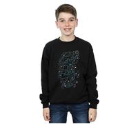 Disney Boy's Aladdin Princess Jasmine Written In The Stars Sweatshirt in Black | Size: 3-4 Years Disney Black 3-4 Years