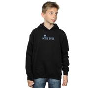 Disney Boy's Aladdin Wish Dude Hoodie in Black | Size: 5-6 Years Disney Black 5-6 Years