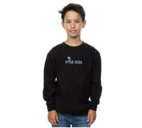 Disney Boy's Aladdin Wish Dude Sweatshirt in Black | Size: 5-6 Years Disney Black 5-6 Years