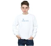 Disney Boy's Aladdin Wish Dude Sweatshirt in White | Size: 12-13 Years Disney White 12-13 Years