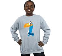 Disney Boy's Alphabet Z Is For Zazu Sweatshirt in Grey | Size: 5-6 Years Disney Grey 5-6 Years
