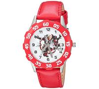 Disney Boy's Analog-Quartz Watch with Leather-Synthetic Strap WDS000251
