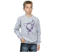 Disney Boy's Bambi Mood Sweatshirt in Grey | Size: 5-6 Years Disney Grey 5-6 Years