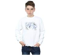 Disney Boy's Bambi Snow Sweatshirt in White | Size: 9 Years Disney White 9 Years