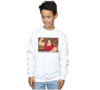Disney Boy's Beauty & The Beast Handsome Brute Sweatshirt in White | Size: 12-13 Years Disney White 12-13 Years