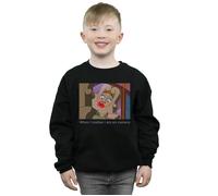Disney Boy's Beauty & The Beast Madame De La Grande Bouche Sweatshirt in Black | Size: 7-8 Years Disney Black 7-8 Years