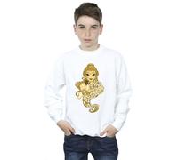 Disney Boy's Beauty & The Beast Never Judge Sweatshirt in White | Size: 7-8 Years Disney White 7-8 Years