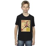 Disney Boys Big Hero 6 Baymax Honey Lemon Newspaper T-Shirt Black 7-8 Years