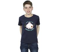 Disney Boy's Big Hero 6 Baymax Hugs Everyday T-Shirt in Navy | Size: 3-4 Years Disney Navy 3-4 Years
