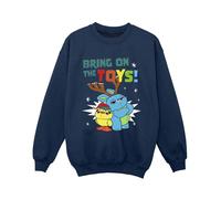 Disney Boy's Bring On The Toys Sweatshirt in Navy | Size: 12-13 Years Disney Navy 12-13 Years
