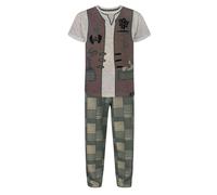 Disney Boys Brown Bfg Short Sleeve Long Leg Pyjama Set - 11-12 Years