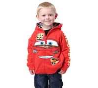 Disney Boys' Cars '95 Hoodie, Red, 4 Years
