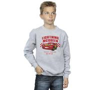 Disney Boys Cars Lightning McQueen Sweatshirt Sport Grey 7-8 Years