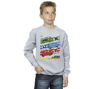 Disney Boy's Cars Piston Cup Champions Sweatshirt in Grey | Size: 7-8 Years Disney Grey 7-8 Years