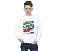 Disney Boy's Cars Piston Cup Champions Sweatshirt in White | Size: 9 Years Disney White 9 Years