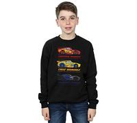 Disney Boys Cars Racer Profile Sweatshirt 9-11 Years Black