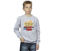 Disney Boys Cars Radiator Springs Group Sweatshirt Sport Grey 3-4 Years