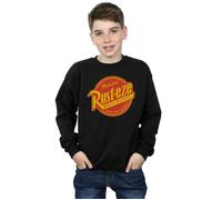 Disney Boy's Cars Rust-Eze Logo Sweatshirt in Black | Size: 7-8 Years Disney Black 7-8 Years