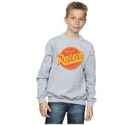 Disney Boy's Cars Rust-Eze Logo Sweatshirt in Grey | Size: 5-6 Years Disney Grey 5-6 Years