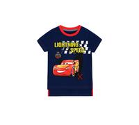 Disney Boy's Cars T-Shirt Lightning McQueen in Blue | Size: 6-7 Years Disney Blue 6-7 Years