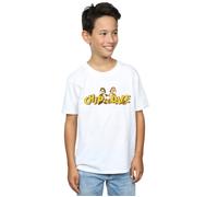 Disney Boy's Chip & Dale Character Logo T-Shirt in White | Size: 9 Years Disney White 9 Years