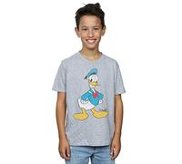 Disney Boys Classic Donald Duck T-Shirt 7-8 Years Sport Grey