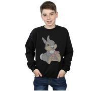 Disney Boy's Classic Thumper Sweatshirt in Black | Size: 9 Years Disney Black 9 Years
