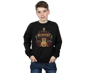 Disney Boy's Coco Land Of The Dead Sweatshirt in Black | Size: 7-8 Years Disney Black 7-8 Years