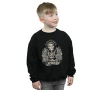 Disney Boy's Coco Mama Knows Best Sweatshirt in Black | Size: 12-13 Years Disney Black 12-13 Years