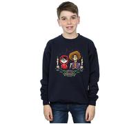 Disney Boy's Coco Miguel & Hector Sweatshirt in Navy | Size: 9 Years Disney Navy 9 Years