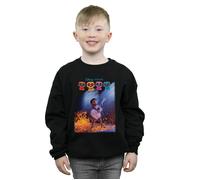 Disney Boy's Coco Miguel Playing Guitar Sweatshirt in Black | Size: 7-8 Years Disney Black 7-8 Years