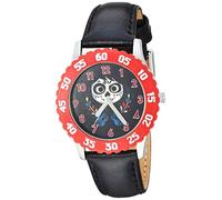 Disney Boy's Coco' Quartz Stainless Steel Watch, Color:Black (Model: WDS000557)