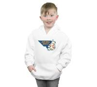 Disney Boy's D-O & BB-8 Just Roll With It Hoodie in White | Size: 3-4 Years Disney White 3-4 Years