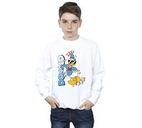 Disney Boys Donald Duck Cool Sweatshirt White 9-11 Years