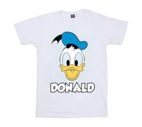 Disney Boys Donald Duck Face T-Shirt 5-6 Years White