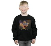 Disney Boy's Dopey Born To Dazzle Sweatshirt in Black | Size: 9 Years Disney Black 9 Years