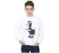Disney Boy's Duck Tales Magica De Spell Sweatshirt in White | Size: 3-4 Years Disney White 3-4 Years