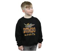Disney Boy's Dumbo The One & Only Sweatshirt in Black | Size: 9 Years Disney Black 9 Years