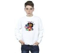 Disney Boy's Encanto Born To Be Me Sweatshirt in White | Size: 3-4 Years Disney White 3-4 Years