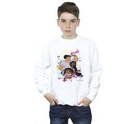 Disney Boy's Encanto Sister Goals Sweatshirt in White | Size: 3-4 Years Disney White 3-4 Years