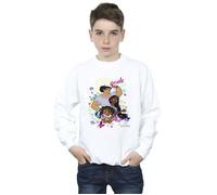 Disney Boy's Encanto Sister Goals Sweatshirt in White | Size: 7-8 Years Disney White 7-8 Years