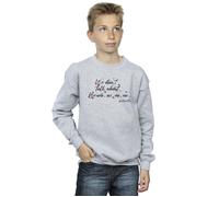 Disney Boy's Encanto We Dont Talk About Bruno No No Sweatshirt in Grey | Size: 3-4 Years Disney Grey 3-4 Years