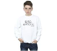 Disney Boy's Encanto We Dont Talk About Bruno No No Sweatshirt in White | Size: 7-8 Years Disney White 7-8 Years