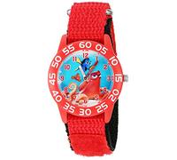 Disney Boy's 'Finding Dory' Quartz Plastic and Nylon Watch, Color:Red (Model: W002745)