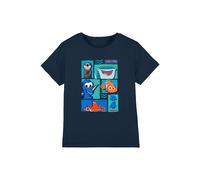 Disney Boy's Finding Nemo & Nemo Friends Kids T-Shirt in Navy | Size: 7-8 Years Disney Navy 7-8 Years