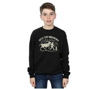 Disney Boy's Frozen 2 Into The Unknown Sweatshirt in Black | Size: 3-4 Years Disney Black 3-4 Years