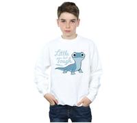Disney Boy's Frozen 2 Salamander Bruni Tough Sweatshirt in White | Size: 9 Years Disney White 9 Years