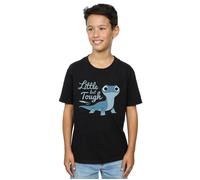 Disney Boy's Frozen 2 Salamander Bruni Tough T-Shirt in Black | Size: 9 Years Disney Black 9 Years