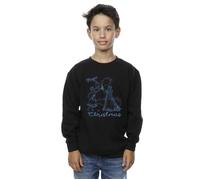 Disney Boy's Frozen Magic Christmas Sweatshirt in Black | Size: 3-4 Years Disney Black 3-4 Years