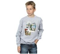 Disney Boy's Frozen Olaf Polaroid Sweatshirt in Grey | Size: 9 Years Disney Grey 9 Years